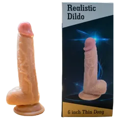 Realistic 12x3cm Silicone Dildo Female Masturbation Secure Discreet Shipment