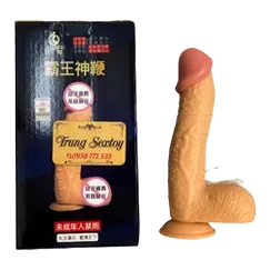Realistic 20cm Vibrating Silicone Dildo Multi Modes