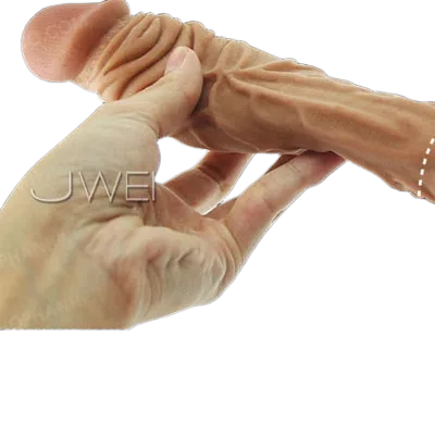 Realistic 5cm Extension Soft Medical Grade Silicone Sleeve