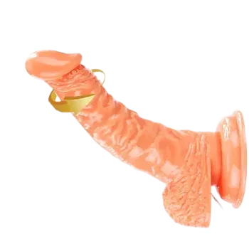 Realistic Curved Suction Cup Male Dildo DV34A Pleasure Toy