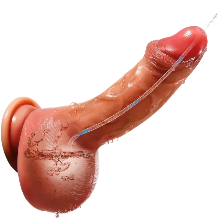 Realistic Ejecting Dildo – Soft Waterproof Silicone Design