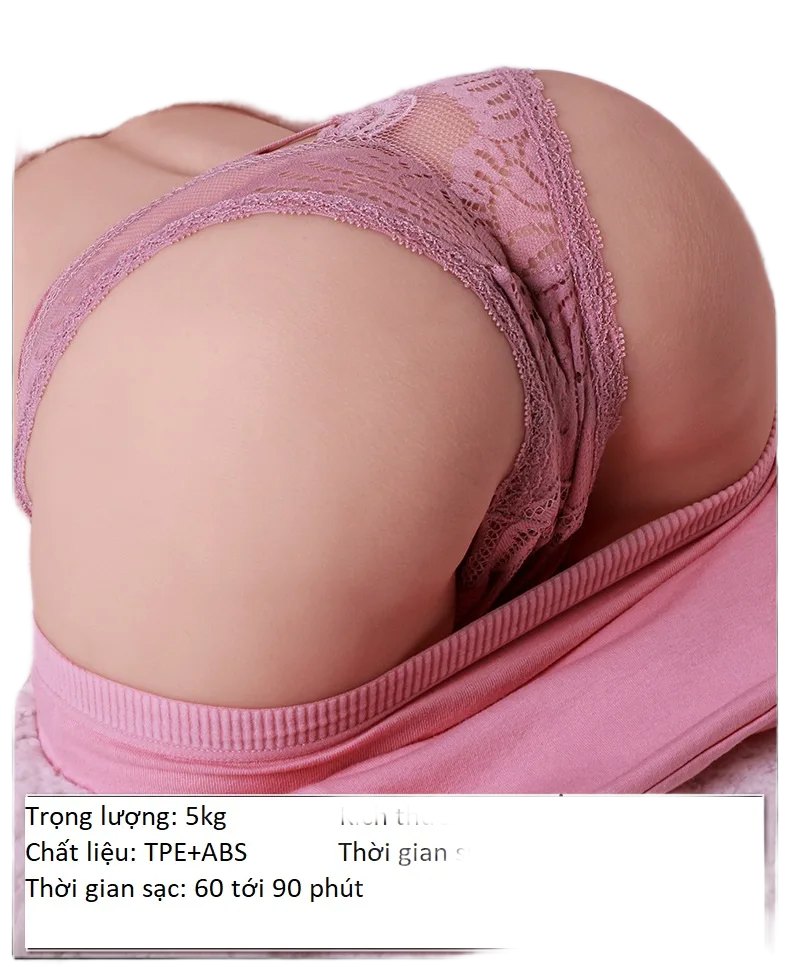 Realistic Full Body Vibrating Butt Toy 5kg TPE ABS