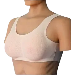 Realistic high quality fake bra, natural round shape, confidence boost