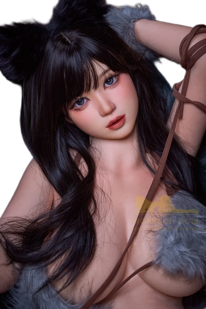 Realistic IronTech Doll Nia Fox Cute Lifelike Love Doll 165cm Premium