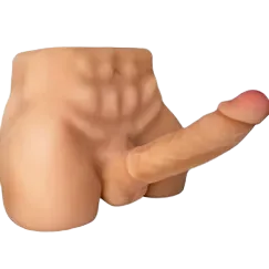 Realistic Male Half-Body Love Doll TPE Silicone 28.9cm