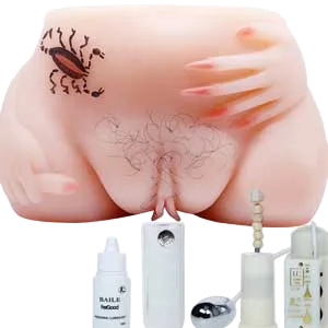 Realistic Silicone Male Masturbator with Powerful Vibrations