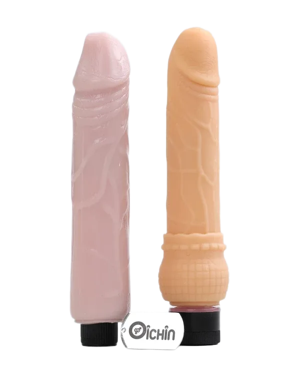 Realistic Silicone Vibrating Dildo Soft G-Spot Stimulator