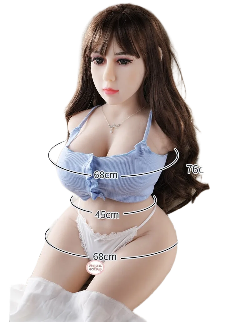 Realistic Silicone ZA 135 Half-Body Doll Soft Touch
