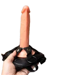 Realistic Strap-On Dildo Soft Silicon Les Toy