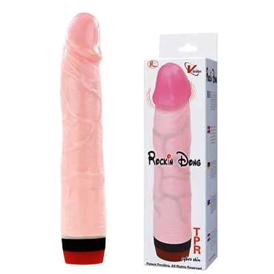 Realistic Strong Vibrating Silicone Dildo Adult Toy