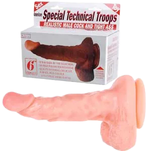 Realistic Wall-Mount Male Dildo for Solo and Couple Play