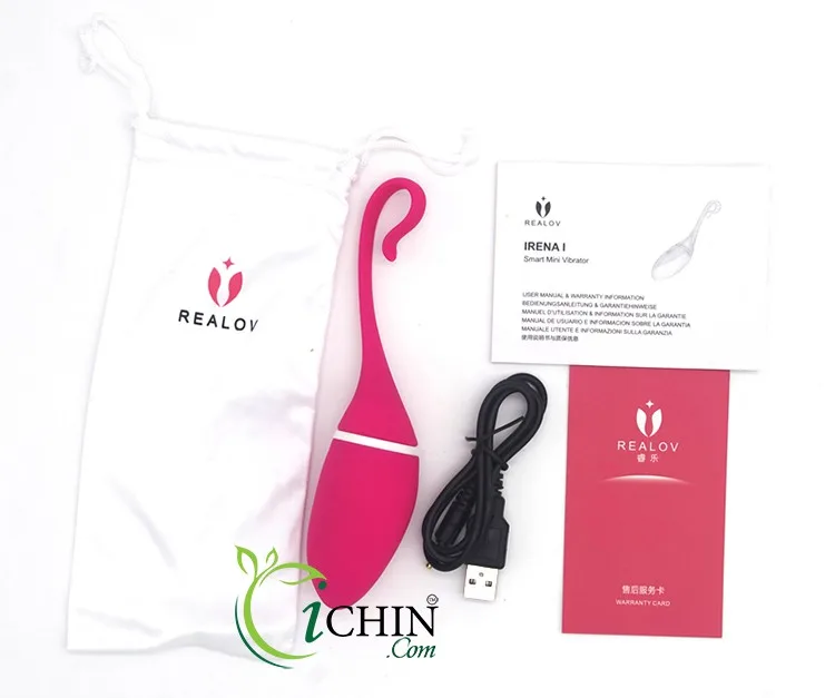 Realov Irena Remote-Controlled Bluetooth Vibrating Egg for Women — photo 6