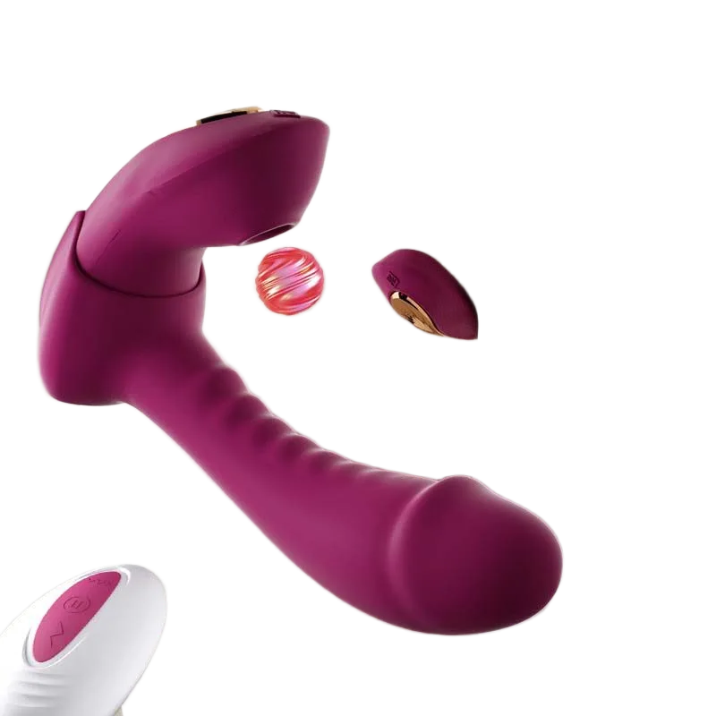 Red Gina Remote Control Panty Vibrator Egg