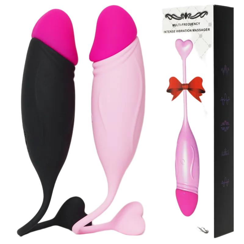 Remote Control 10 Mode Silicone Vibrating Penis Egg For Women