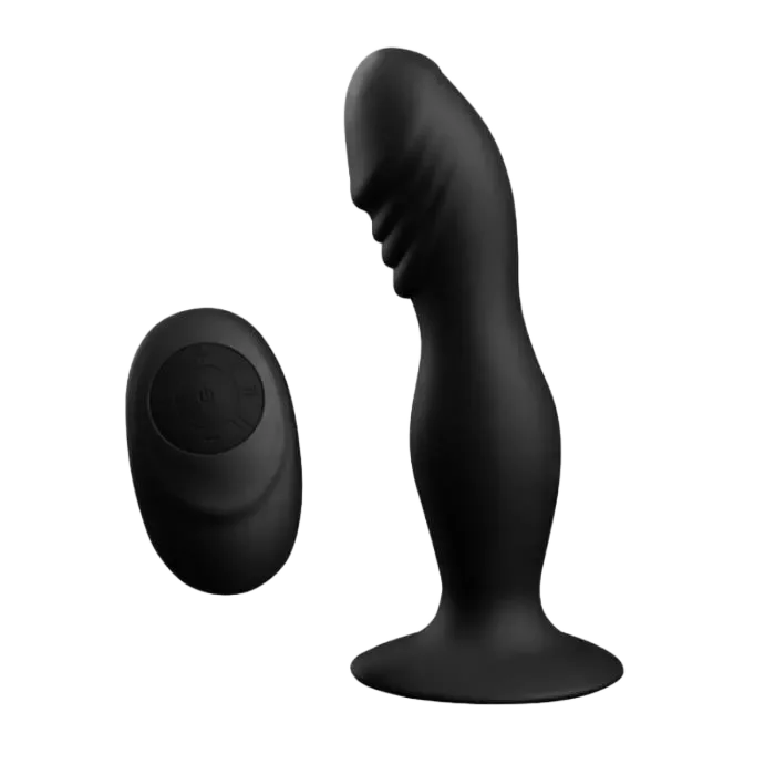 Remote Control Anal Massage Vibrator Medical Silicone Safe