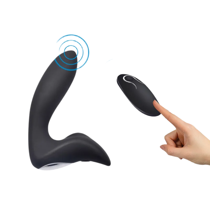 Remote Control Heated Prostate & Anal Stimulator Silicone Toy