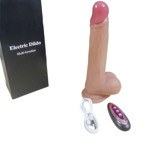 Remote Control Heating Thrusting Silicone G-Spot Massager