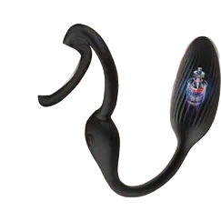 Remote Control Silicon Cock Ring Multiple Vibration Modes USB Recharge