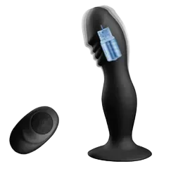 Remote Control Silicon Vibrating Massage Device Safe