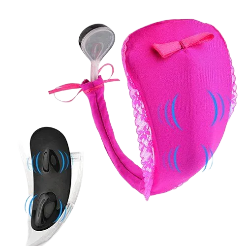 Remote Control Vibrating Women’s Erotic Underwear