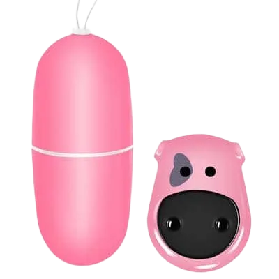 Remote controlled Cow smiling vibrating egg playful toy