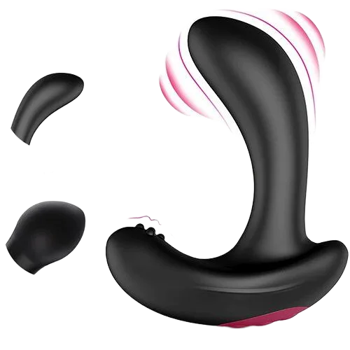 Remote Controlled Inflatable Anal Vibrator Prostate Massage
