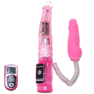 Remote-Controlled Rotating Female Vibrator for Intense Massage