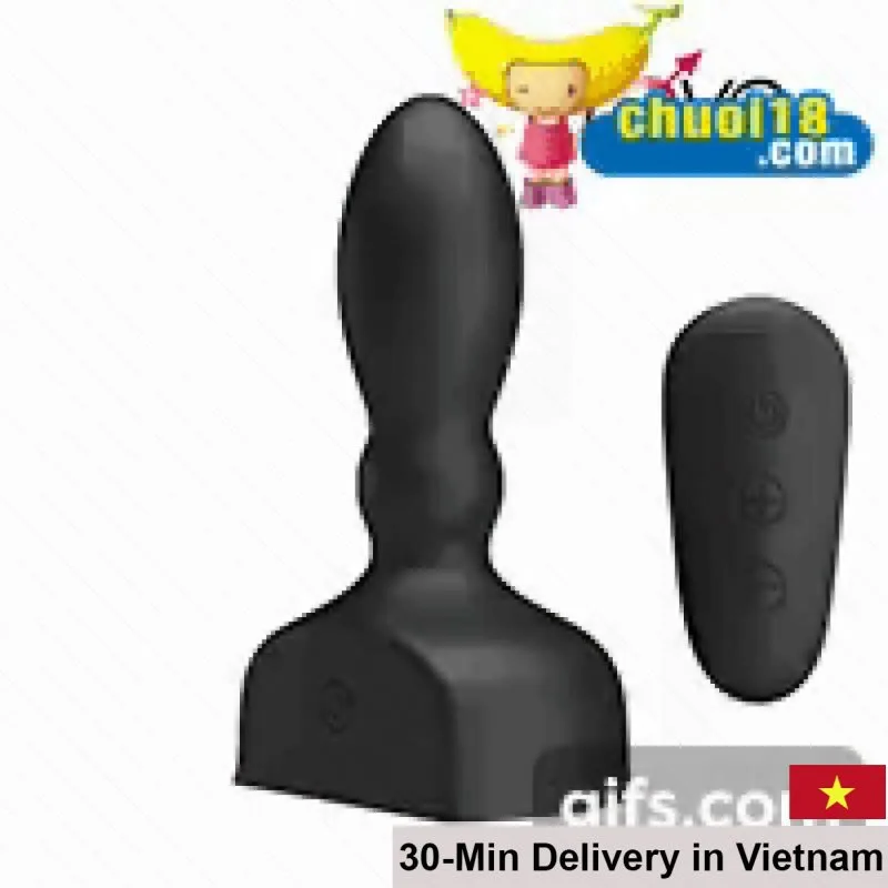 Rettylove Wireless Remote Anal Vibrating Inflatable Plug