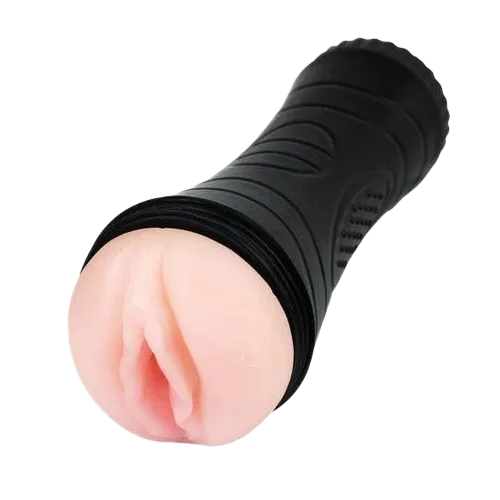 Ribbed Vibrating Flashlight Masturbator Realistic Feel