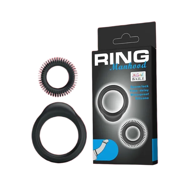 Ring Manhood Delay & Stimulation Sleeve