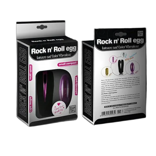 Rock & Roll Mini Love Egg Rechargeable 1 Year Warranty