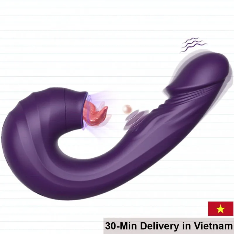 Rockchip Queen High-End G-Spot Massage 2-Head Vibrator
