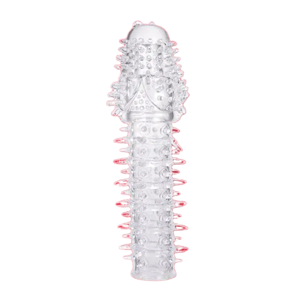 Rocket Style Penis Sleeve Delay Condom Soft Silicone