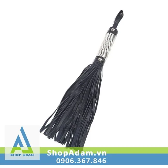 Short Leather Whip BDSM Luxury Fetish Intensifier — photo 2