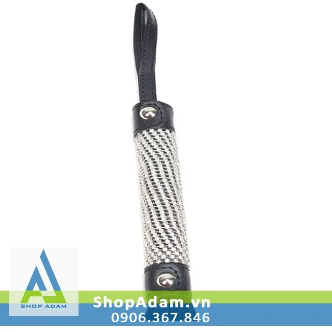 Short Leather Whip BDSM Luxury Fetish Intensifier — photo 3