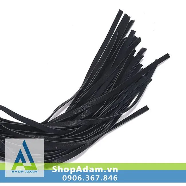 Short Leather Whip BDSM Luxury Fetish Intensifier — photo 4