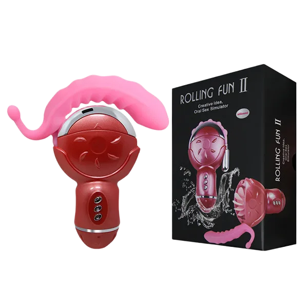Rolling Fun 2 Premium Tongue Licking Multi-Function Massager