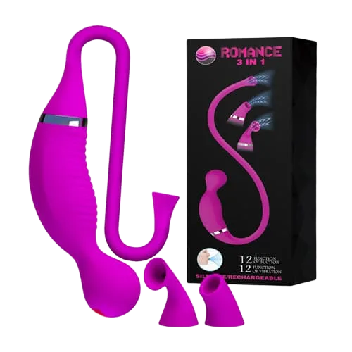 Romace Vibro 3-in-1 Intimate Stimulator High Quality
