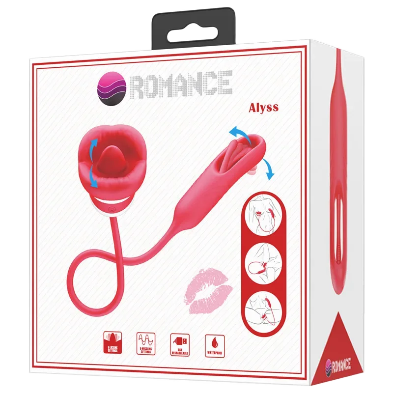 Romance Alyss Multi-Stim Vibrating Massager G-Spot Clitoris