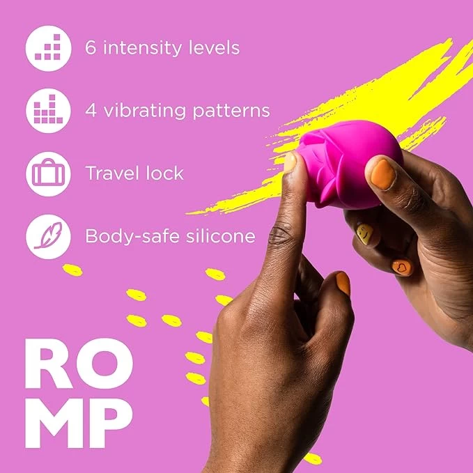 ROMP Rose Pleasure Air Clitoral Stimulator — photo 4