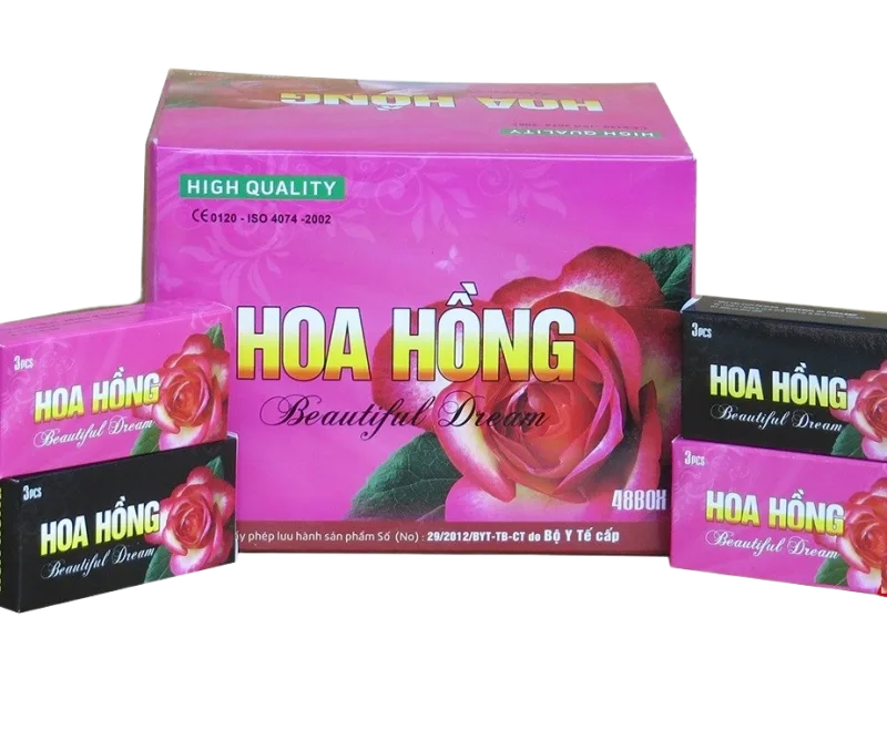 Rose Scented Ultra Thin 144pcs Premium Condoms for Safe Pleasure