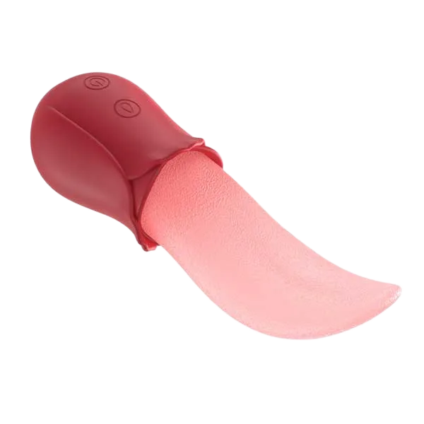 Rose Tongue Licker Vibes Multi Mode Realistic Licking Pleasure
