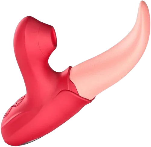 Rose Tongue Vibrator Clitoral Sucking Nipple Tease Intense Joy