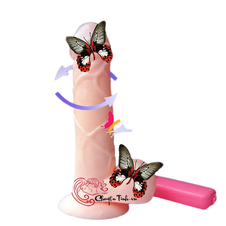 Rotating Wall-Mounted Realistic Silicone Masturbator