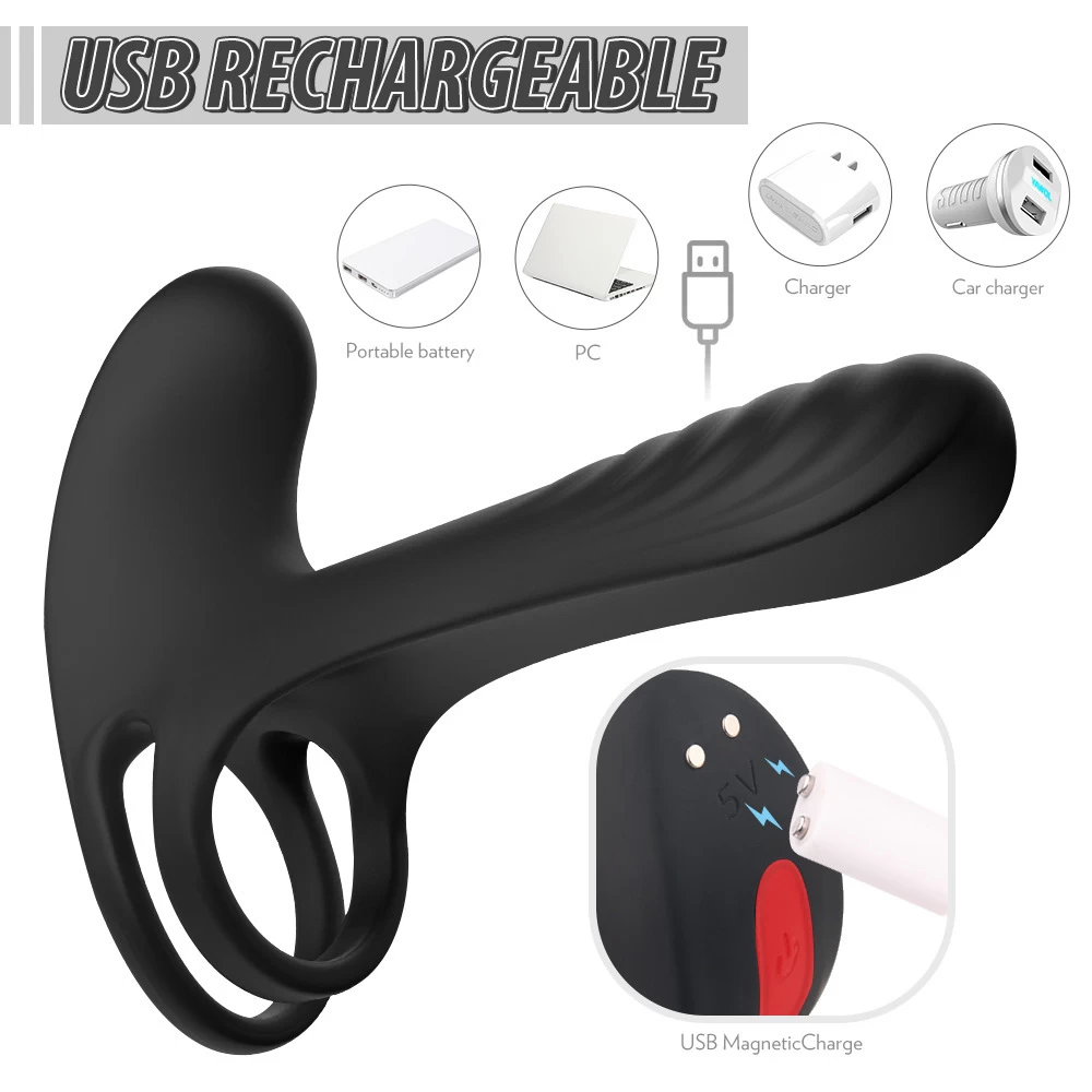 S-HANDE FRANK RCT Dual Ring Remote Controlled Vibrator — photo 6