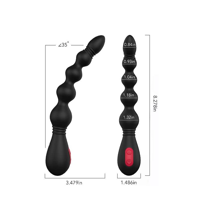S-Hande Vins 9-Speed Anal Massager Beads Premium Silicone Safe Pleasure — photo 5