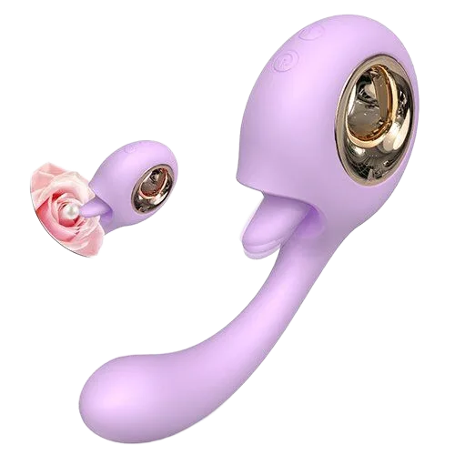 S-Hande Woo Purple G-Spot & Clitoral Massage Vibrator – High Intensity