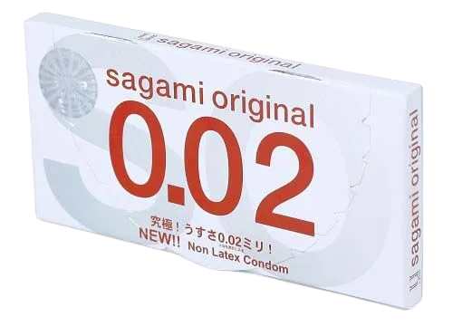 Sagami 0.02 Ultra Thin Natural Latex Condoms