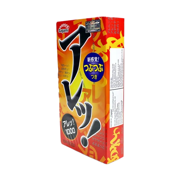 Sagami Are Are Ribbed Condom – Ultra-Thin Strong Stimulation
