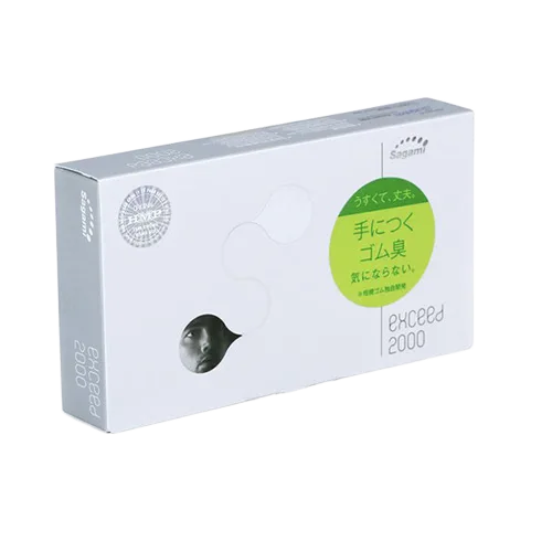 Sagami Exceed 2000 Ultra-Realistic Condom Box 12pcs